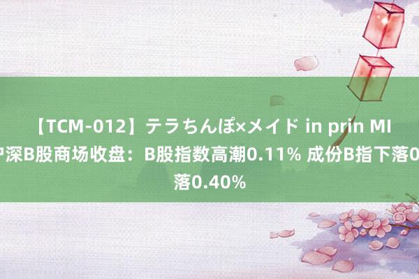 【TCM-012】テラちんぽ×メイド in prin MIKA 沪深B股商场收盘：B股指数高潮0.11% 成份B指下落0.40%